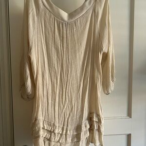 Chic Cream Women's Tunic